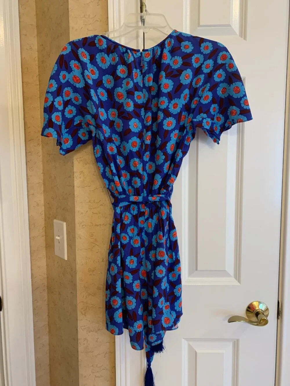 Kate Spade Tangier Floral Crepe Jumpsuit Small